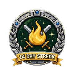 Fortnight Fighter badge