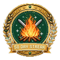 Half-Century badge